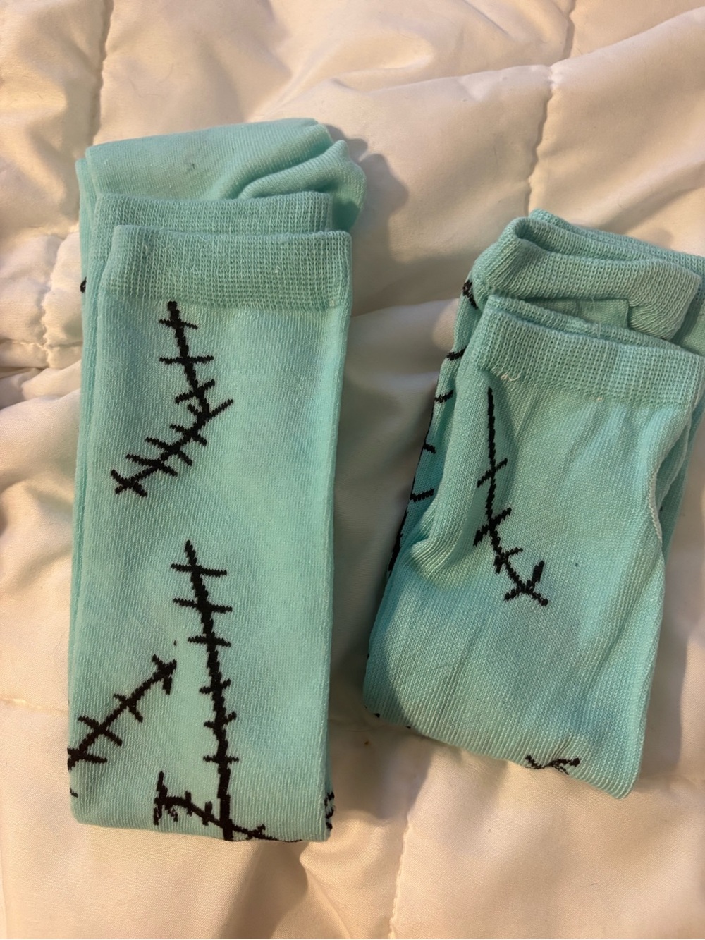 Nightmare Before Christmas Socks & wristbands with Thumb Hole Never worn